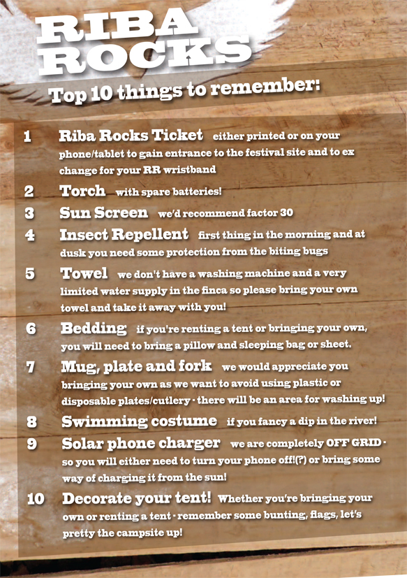 Top 10 things to remember